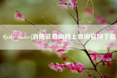 沧州消防证查询网上查询官网下载