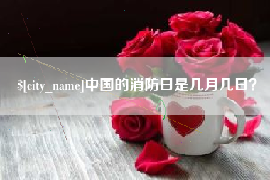 沧州中国的消防日是几月几日？