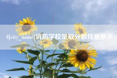 沧州消防学校录取分数线是多少