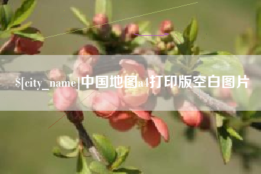 沧州中国地图a4打印版空白图片