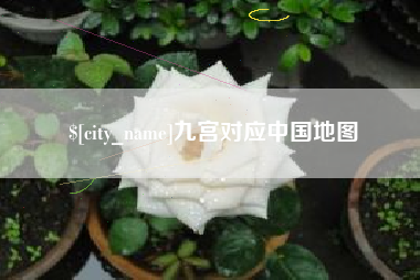 沧州九宫对应中国地图