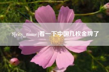 沧州看一下中国几枚金牌了