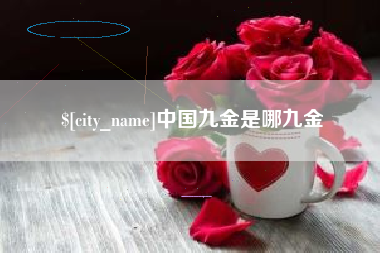 沧州中国九金是哪九金