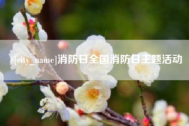 沧州消防日全国消防日主题活动