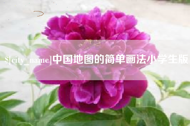 沧州中国地图的简单画法小学生版