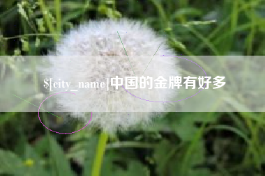 沧州中国的金牌有好多