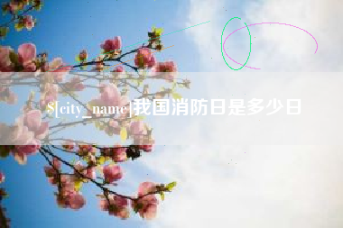 沧州我国消防日是多少日