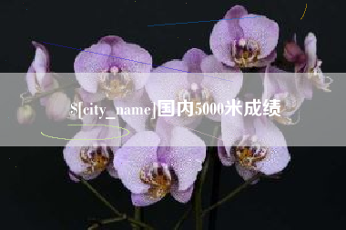 沧州国内5000米成绩