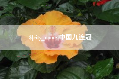 沧州中国九连冠