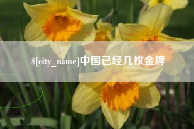 沧州中国已经几枚金牌