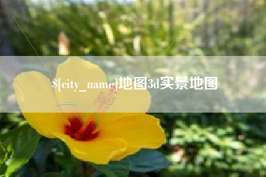 沧州地图3d实景地图