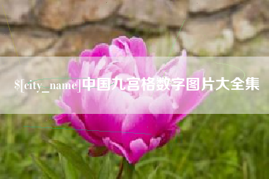 沧州中国九宫格数字图片大全集