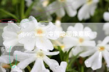 沧州中国地图像素版