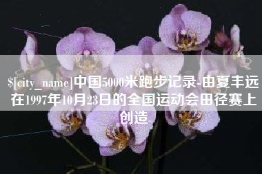 沧州中国5000米跑步记录-由夏丰远在1997年10月23日的全国运动会田径赛上创造