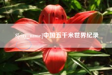 沧州中国五千米世界纪录