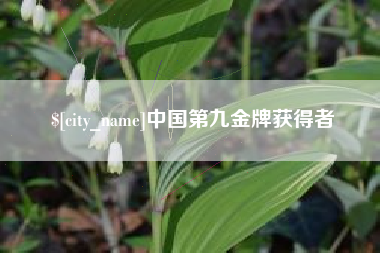 沧州中国第九金牌获得者