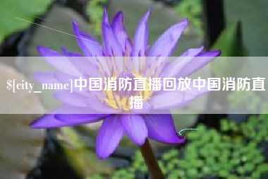 沧州中国消防直播回放中国消防直播