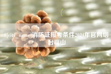 沧州消防证报考条件2024年官网烟台福山